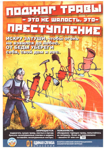 Поджог травы не шалость, это – преступление Поджог травы не шалость, это – преступление.